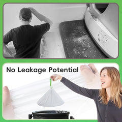 JUKAMO tear-resistant liner design helps prevent rips when lifting waste