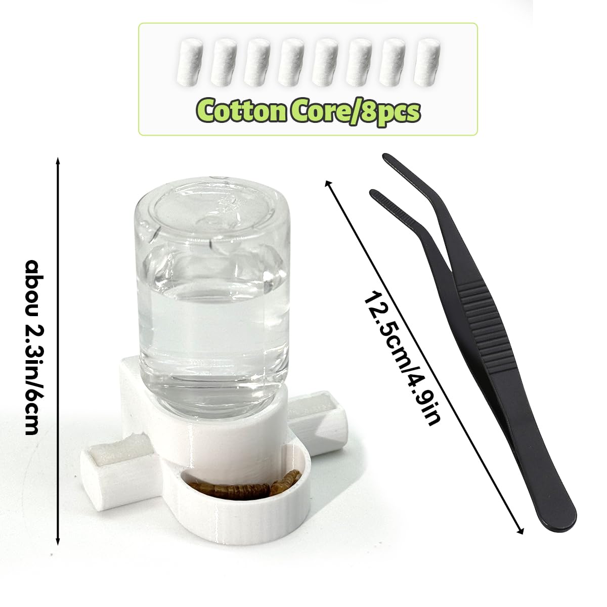 Julang magnetic hanging feeder suspends securely for clean feeding