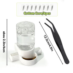 Julang magnetic hanging feeder suspends securely for clean feeding