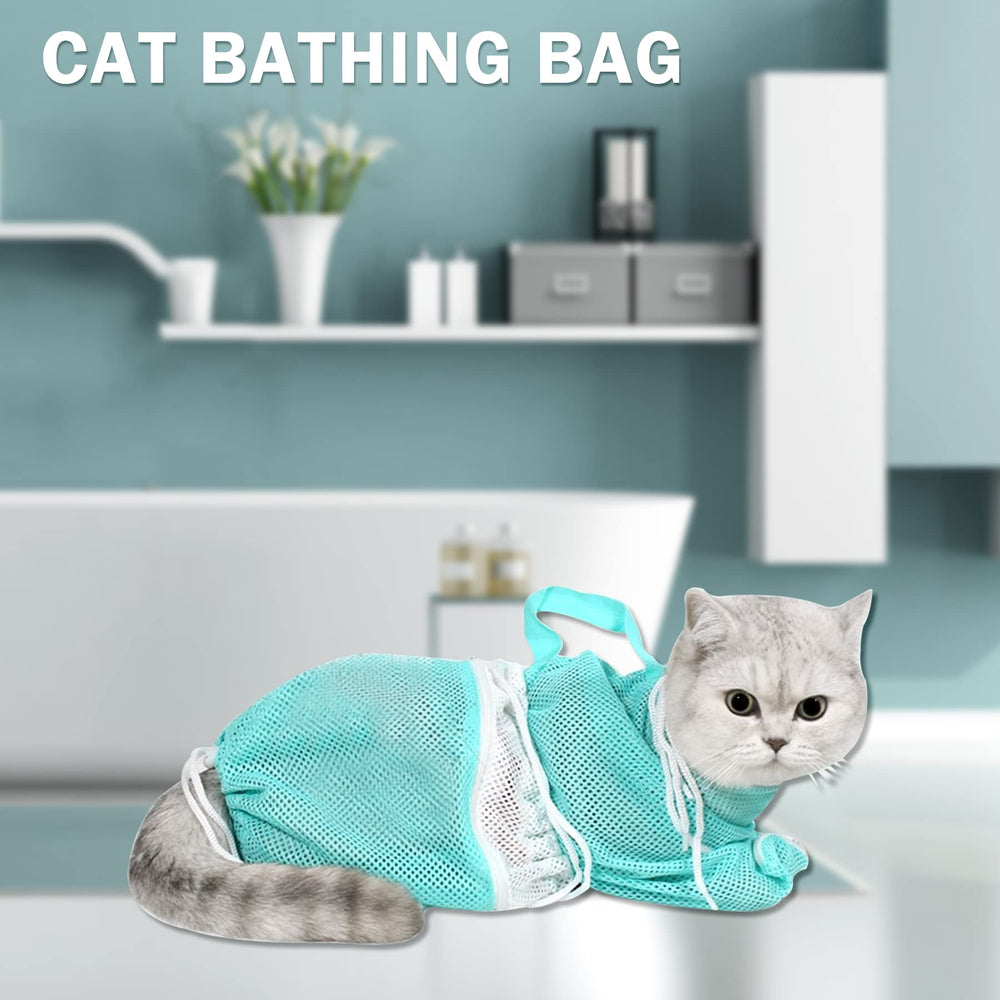 JULMELON cat washing bag air-permeability aids quick drying after baths