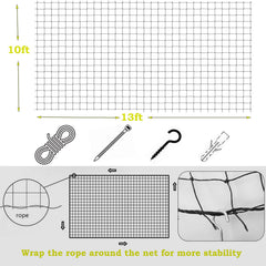 JUMXSRLE cat netting UV-weather-resistant material for sunny balconies