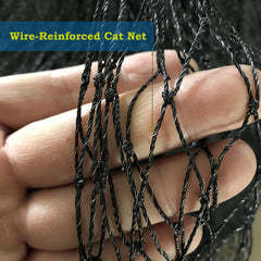JUMXSRLE cat netting wire-reinforced closeup showing bite-resistance