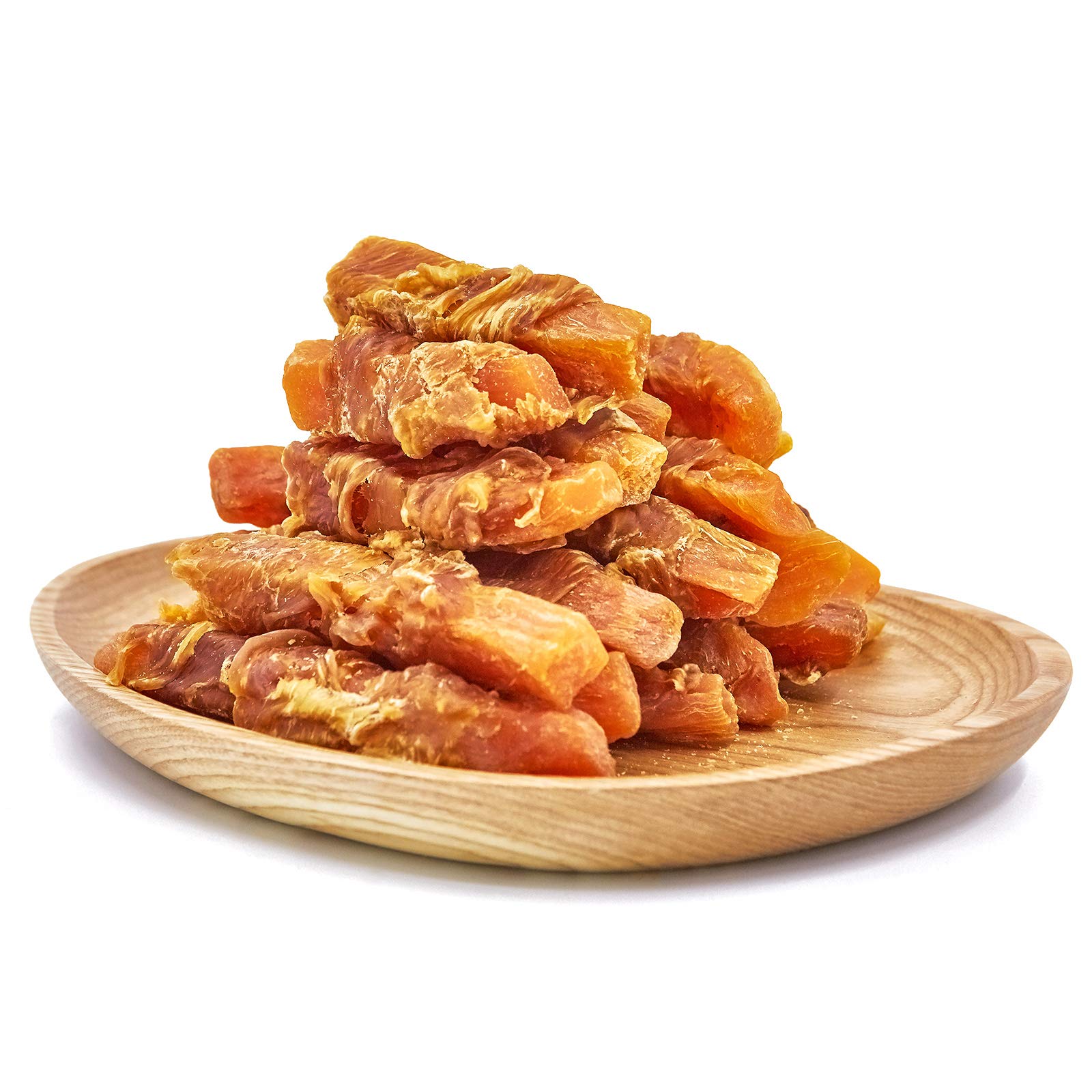 Jungle Calling packaging shows premium ingredients for gluten-free, grain-free chews.
