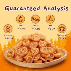 Jungle Calling codfish omega-rich nutrition in treats complements a balanced diet for pets.