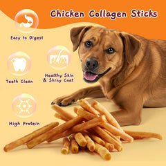 Jungle Calling collagen sticks 5-inch chews fit small and medium dogs