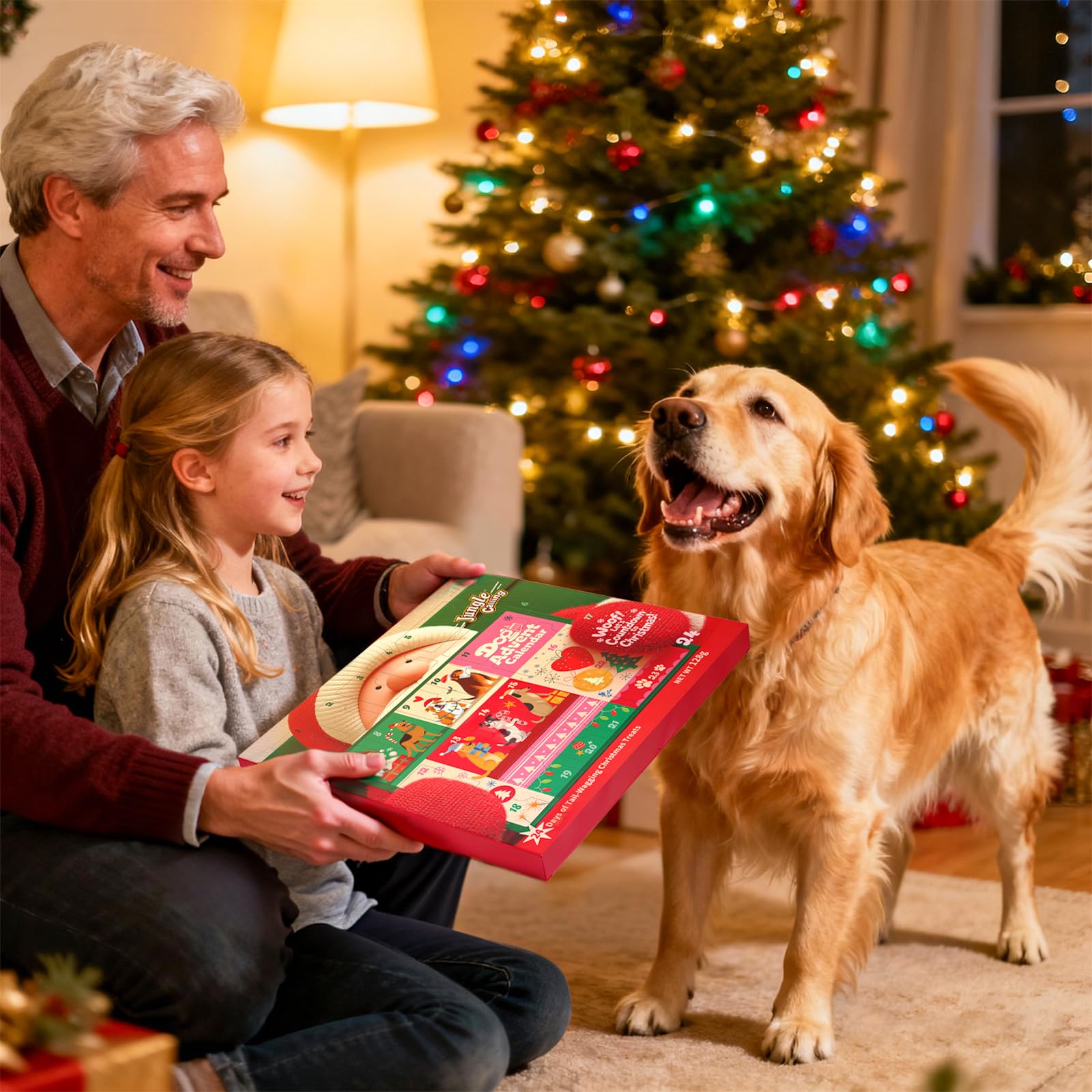 Jungle Calling dog advent calendar 2025 gift-ready packaging makes a thoughtful present for dog lovers