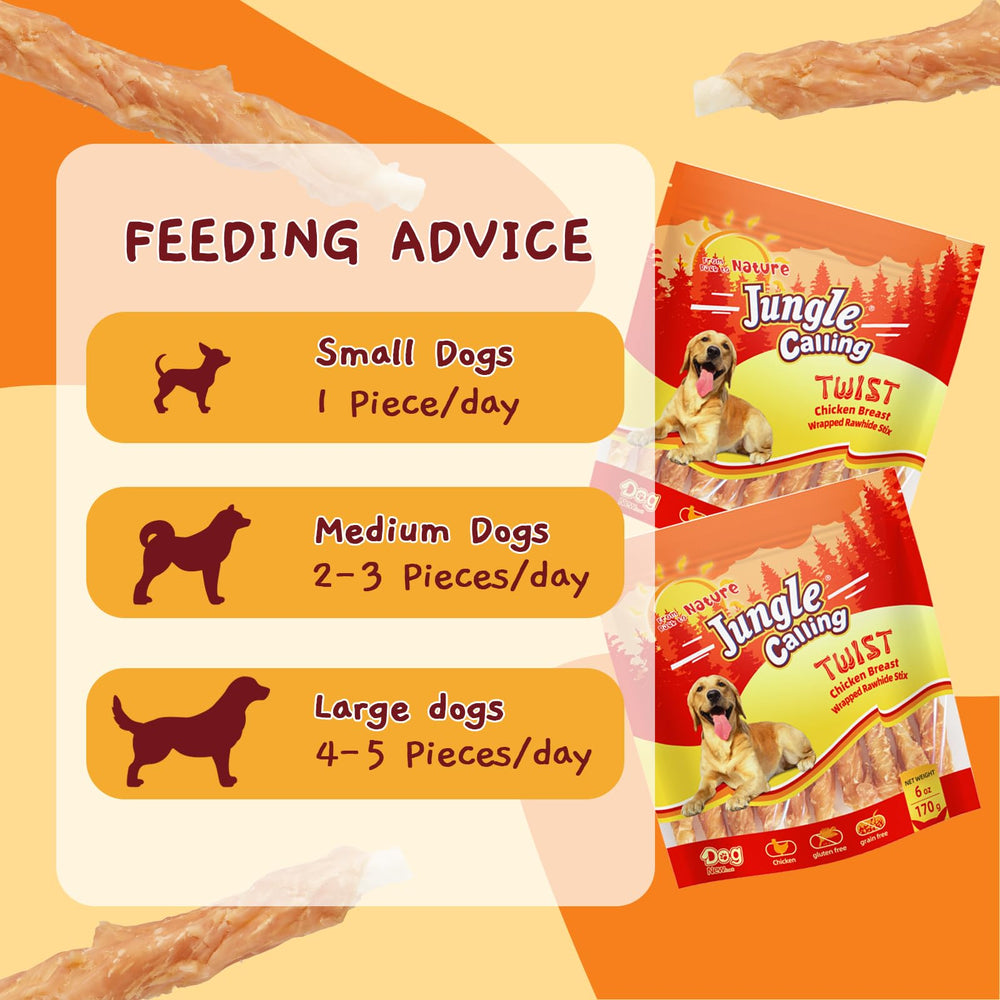 Jungle Calling dog-treat-pack-6oz demonstrates convenient, travel-friendly packaging.