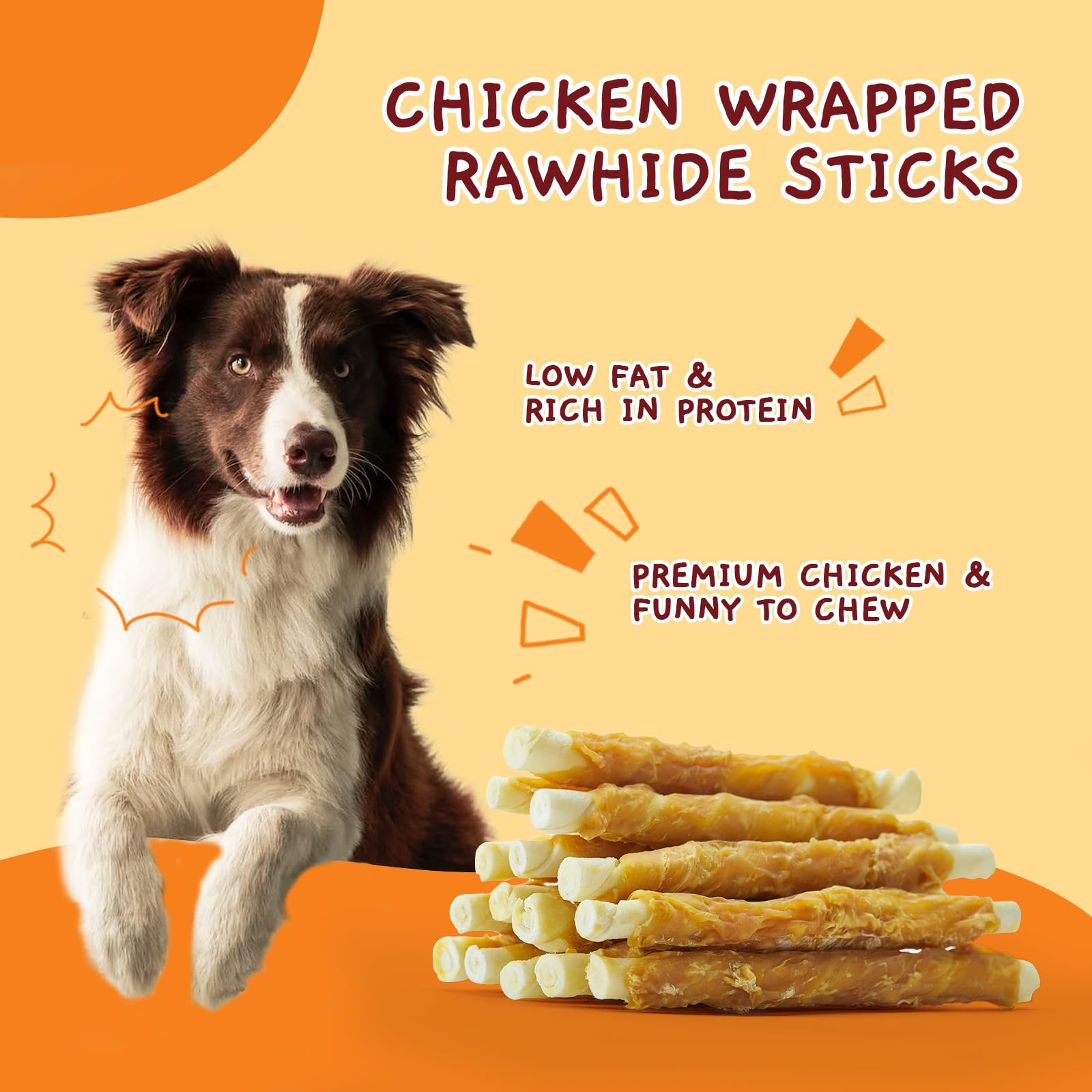 Jungle Calling dog treats no-artificial-colors-preservatives image communicates premium ingredients free from additives