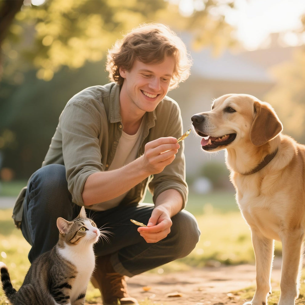 Jungle Calling minnows nutrient-dense snack supports skin and coat vitality