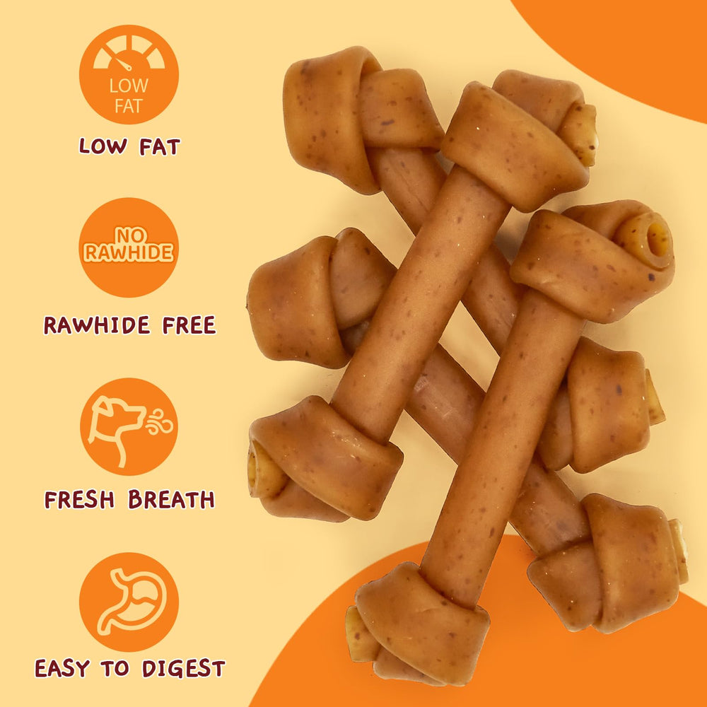 Jungle Calling peanut butter cranberry bones closeup showing texture and flavor appeal for dogs.