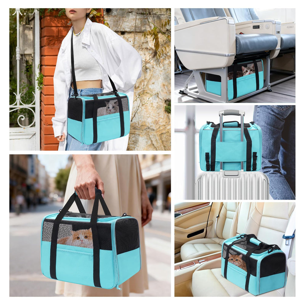 JUNGYOON Premium Cat Carrier top opening eases loading and access
