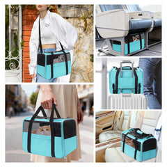 JUNGYOON Premium Cat Carrier top opening eases loading and access