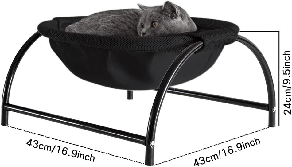 JUNSPOW cat bed replacement net cover easy-clean design for quick refresh