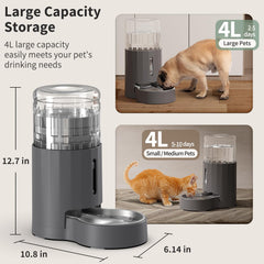 JUNSPOW stainless steel bowl close-up highlights safe drinking water