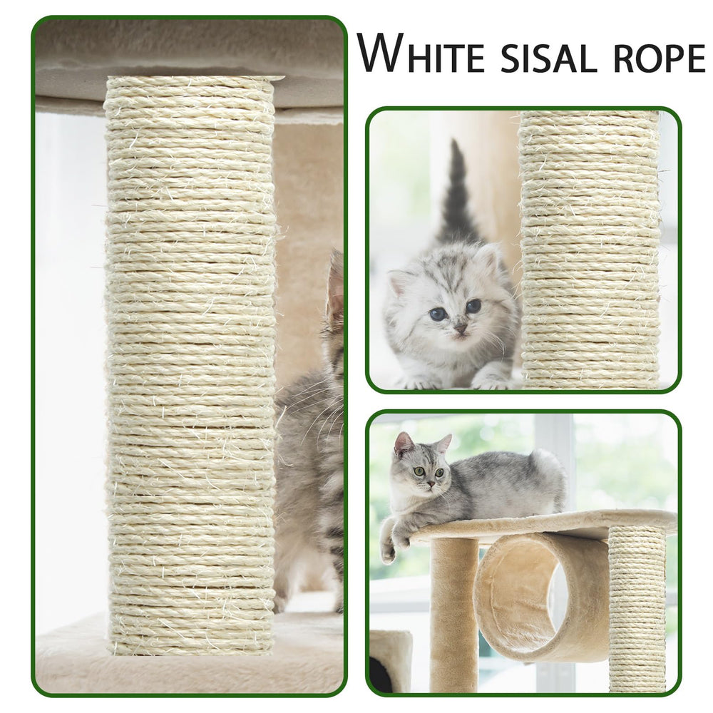 Juomid cuerda sisal para gatos, juguete casero que estimula el juego