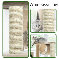 Juomid cuerda sisal para gatos, juguete casero que estimula el juego
