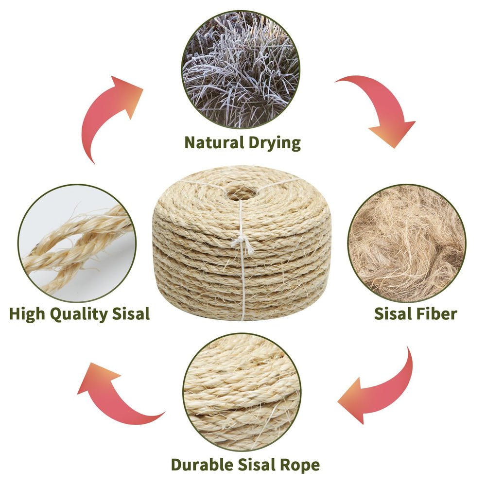 Juomid sisal rope in indoor outdoor use scenario