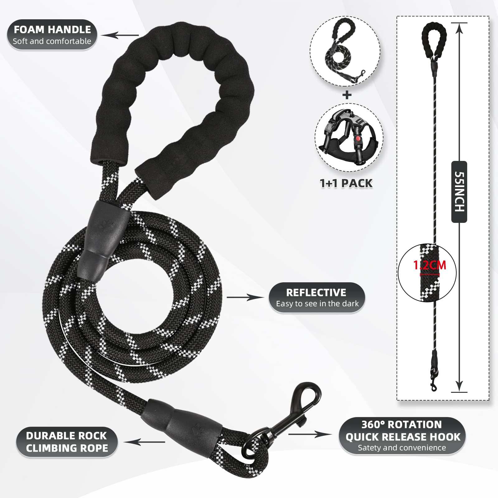 Juqiboom Extra handle provides precise control during crowded outings.