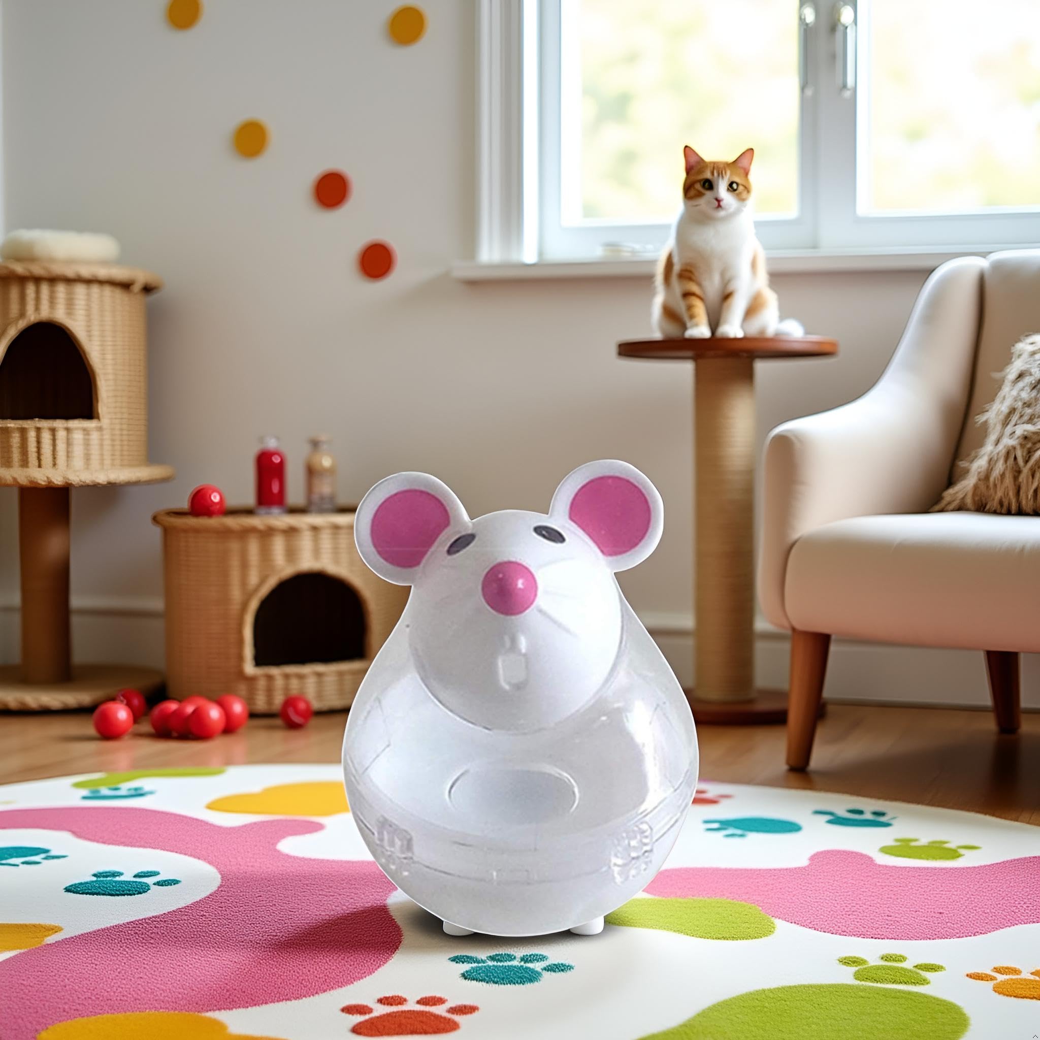 Juroicessry close-up shows mouse-shaped detail and sturdy construction.