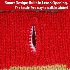 Just Jolly chest double-layer design provides snug warmth with less stretch