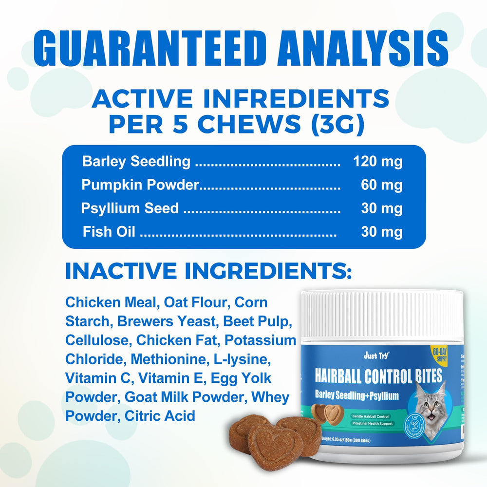 Just Try packaging front—natural, additive-free formula