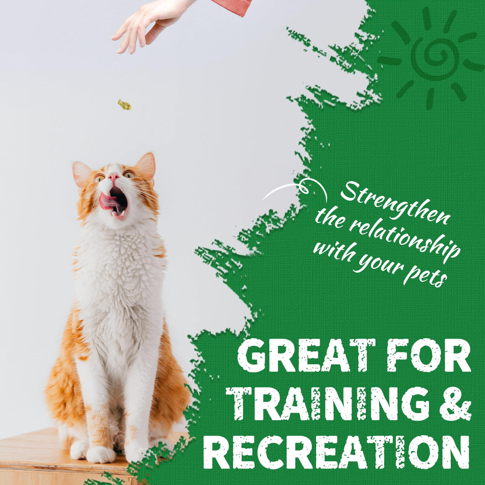 Just Try dual-texture cat treats for engaging rewards