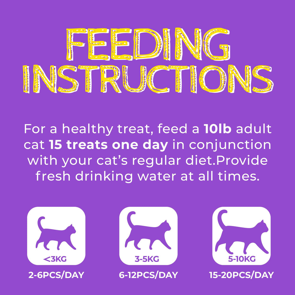 Just Try Lysine Cat Treats Kitten friendly bites for gentle training