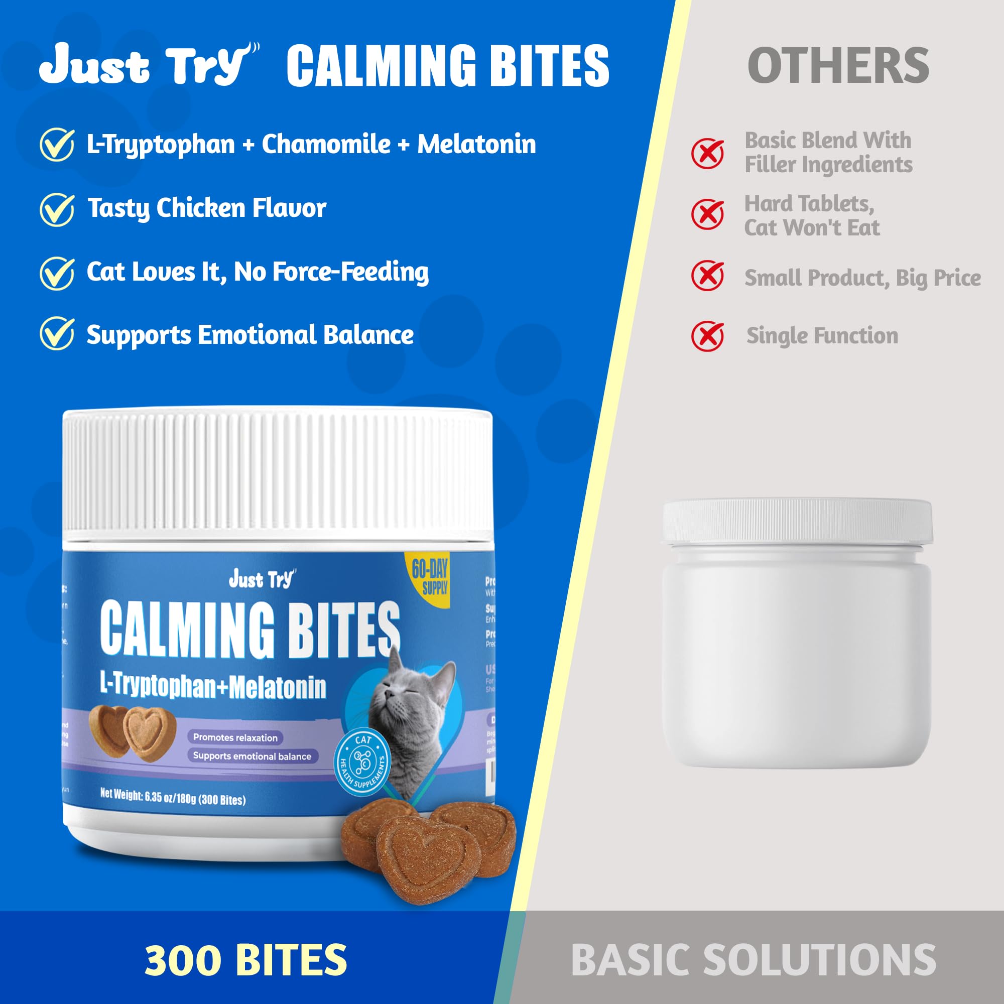 Just Try no-artificial flavors label emphasizes clean ingredient approach
