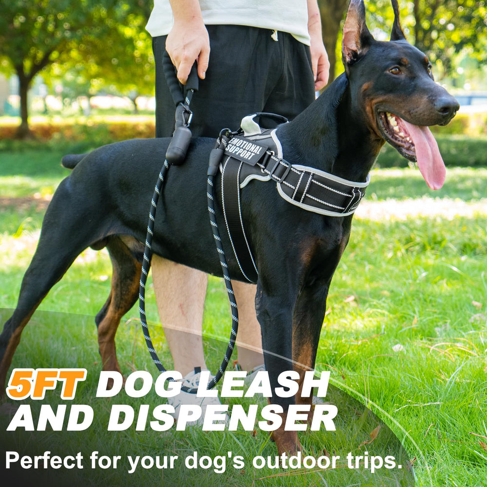 JUSTYEZI service-dog training harness supports controlled training
