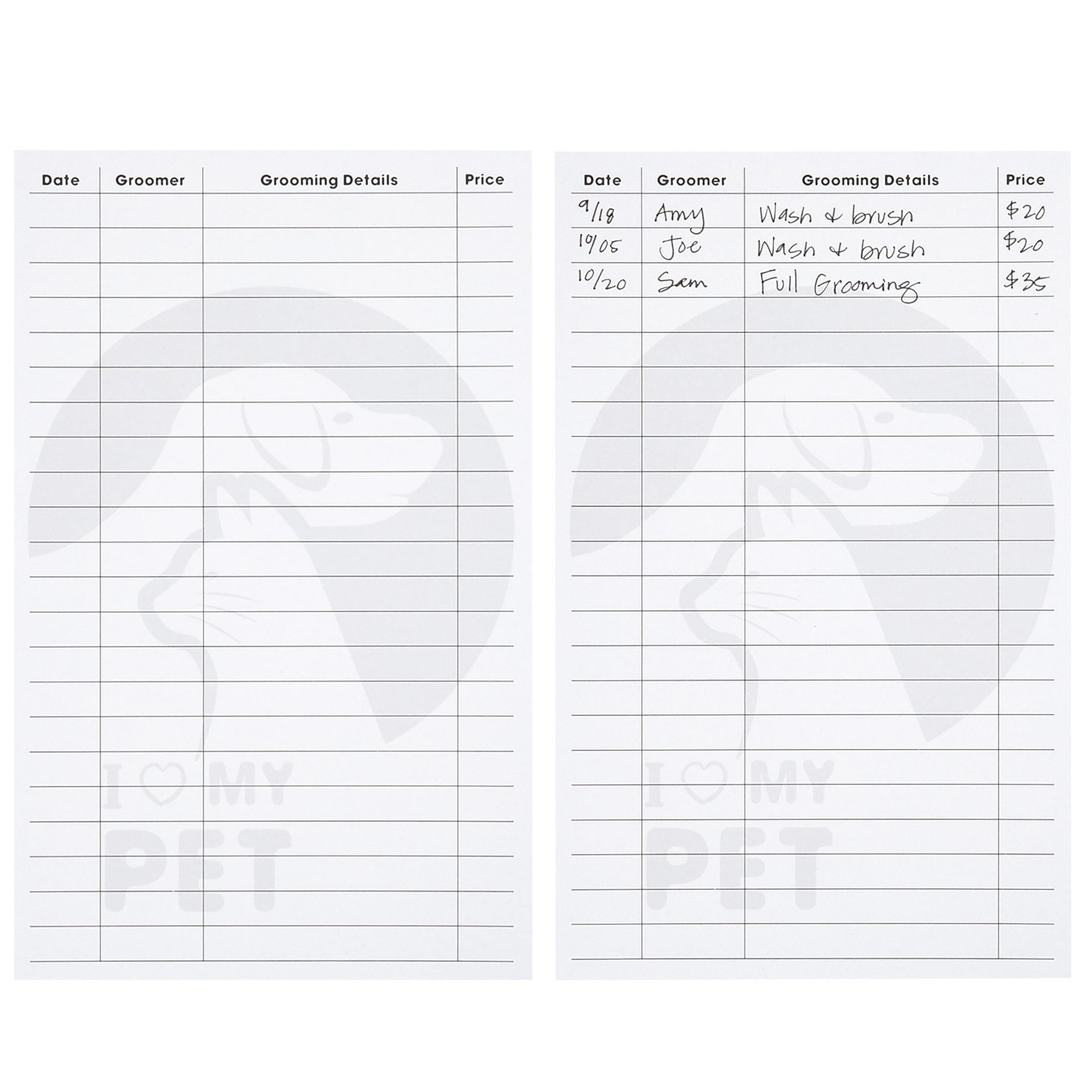 Juvale grooming card pack of 100 supports busy salons with reliable supply