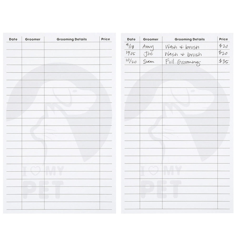 Juvale grooming card pack of 100 supports busy salons with reliable supply