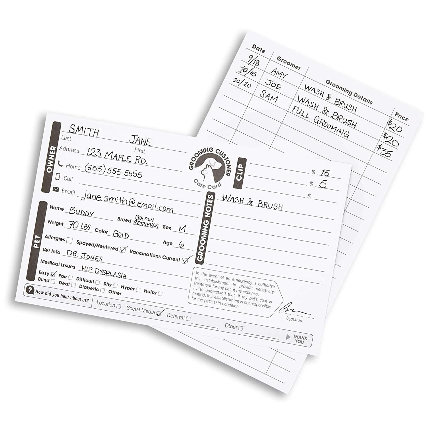 Juvale portable records design fits salons and daycares on the go