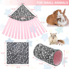 JVVGPET guinea pig soft mat with waterproof surface for easy-clean comfort.