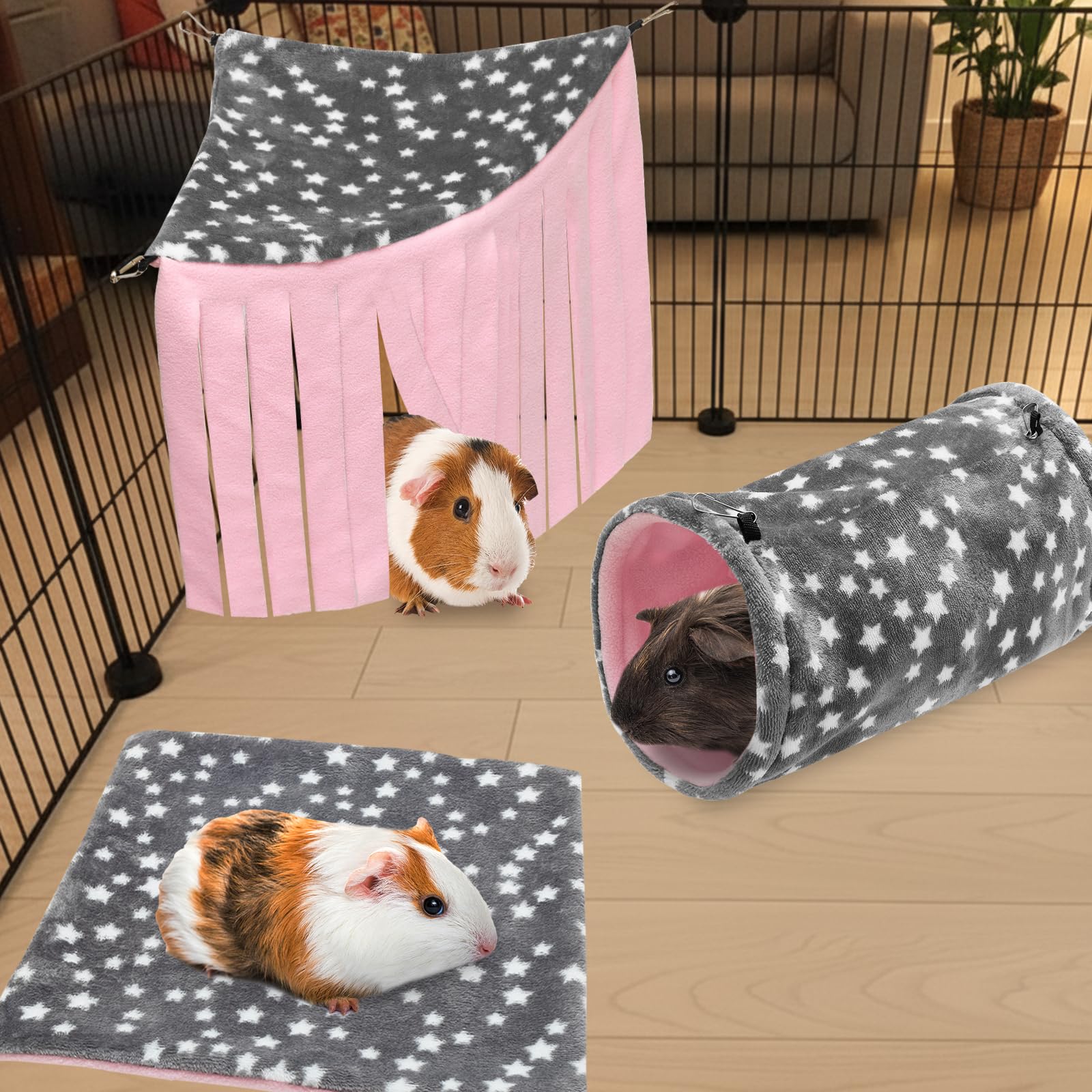 JVVGPET soft fleece fabric close-up emphasizes gentle, skin-friendly touch.