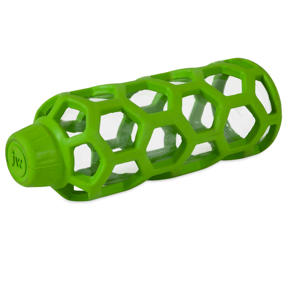 JW Pet Hol-ee Bottle Toy ideal for fetch and gentle tugging.