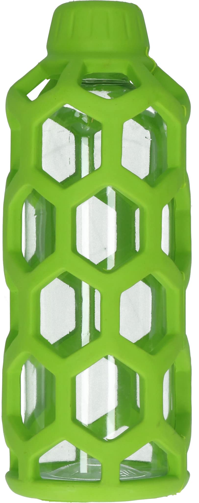 JW Pet Hol-ee Bottle Toy's replaceable water bottle keeps playtime fresh.