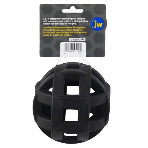 JW Hol-ee Roller Extreme fits medium dogs with a 4.5-inch diameter for fetch and chew.