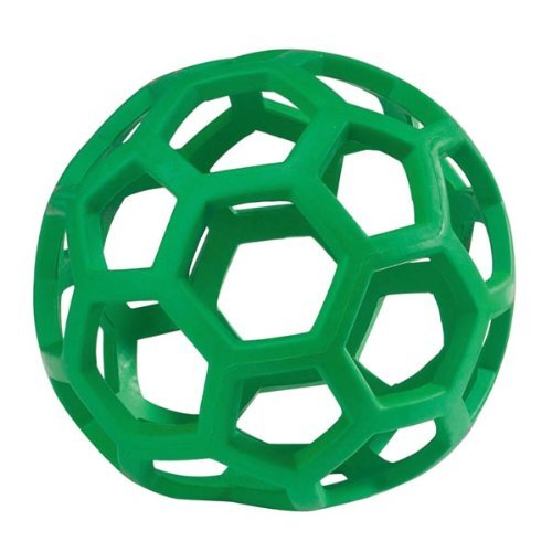 Hol-ee Roller stuffed with treats for slow, rewarding play.