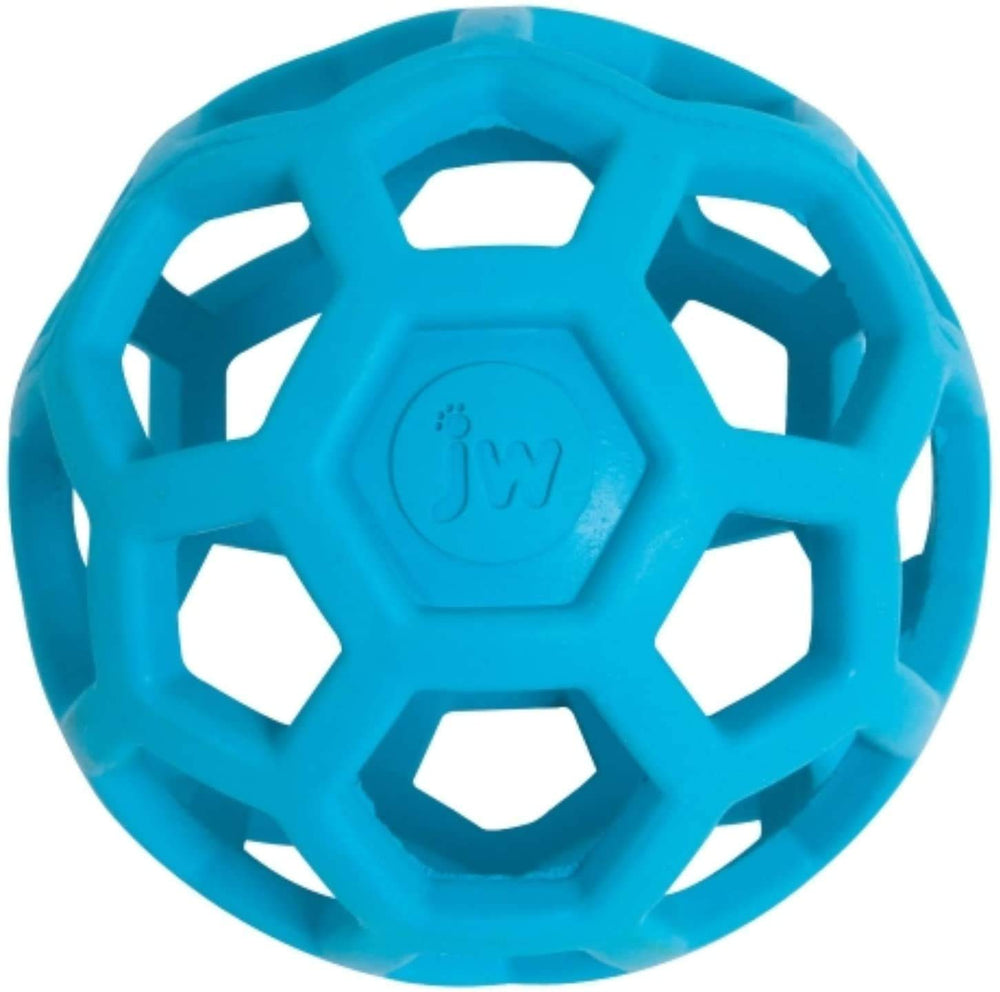JW Pet Hol-ee Roller small 3-inch toy for treat-stuffing and interactive play.