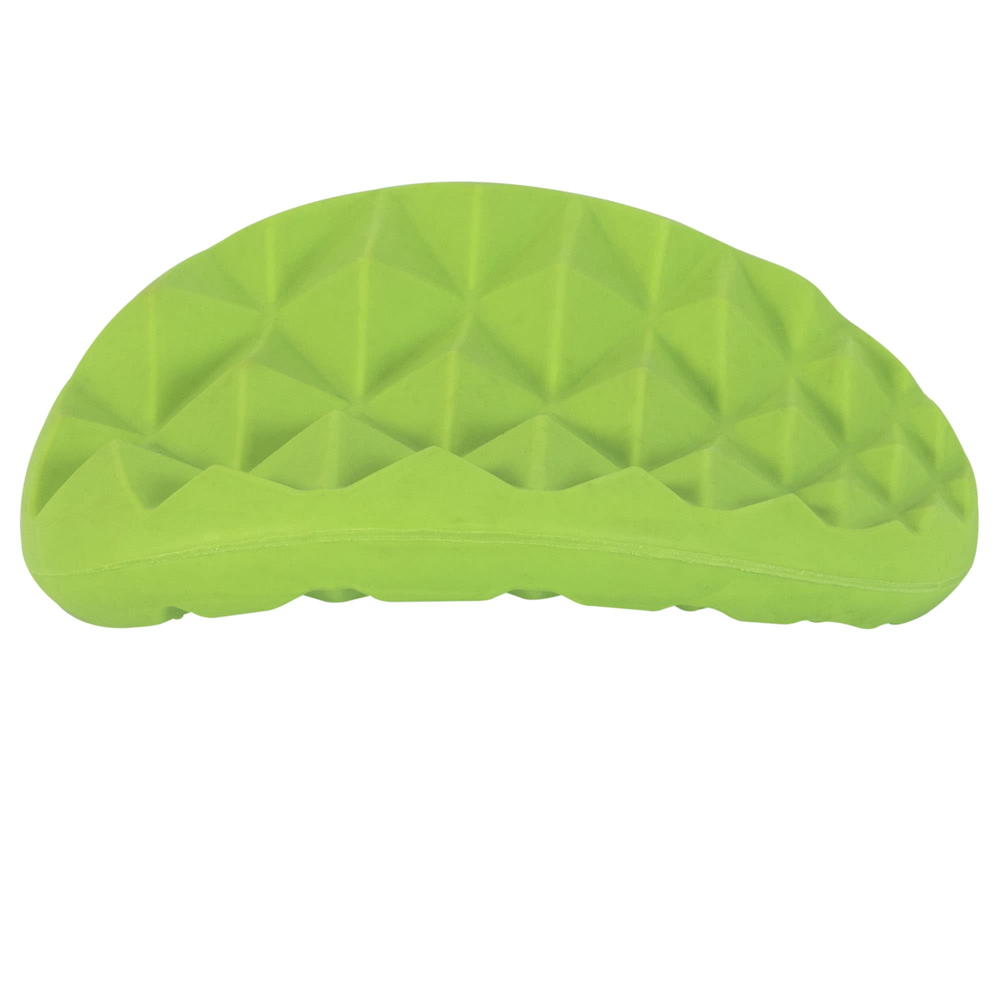 JW Prickl-ee Pear teether dual-texture sides promote gentle tooth cleaning