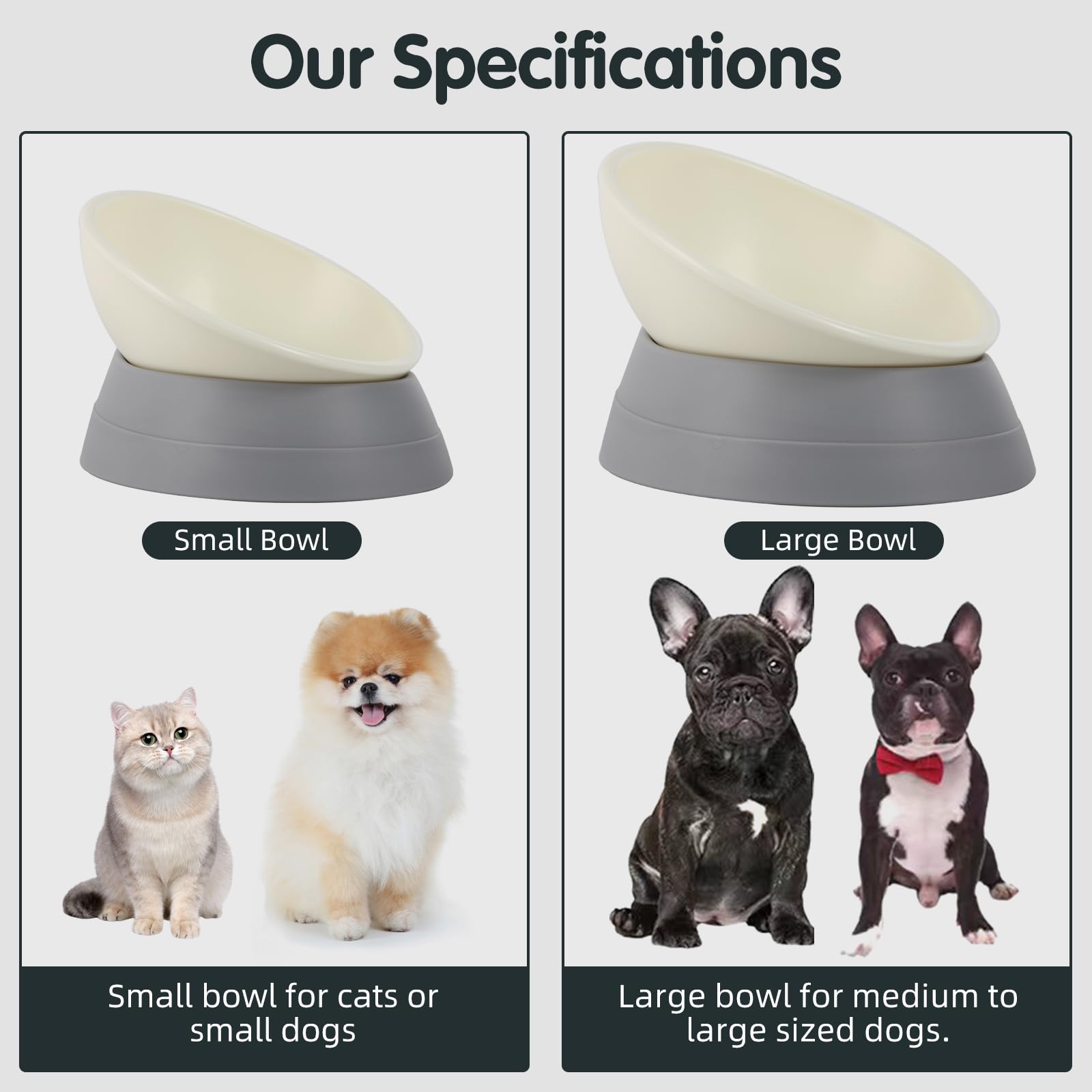 JWPC Bulldog Bowl detachable components enable quick setup and storage.