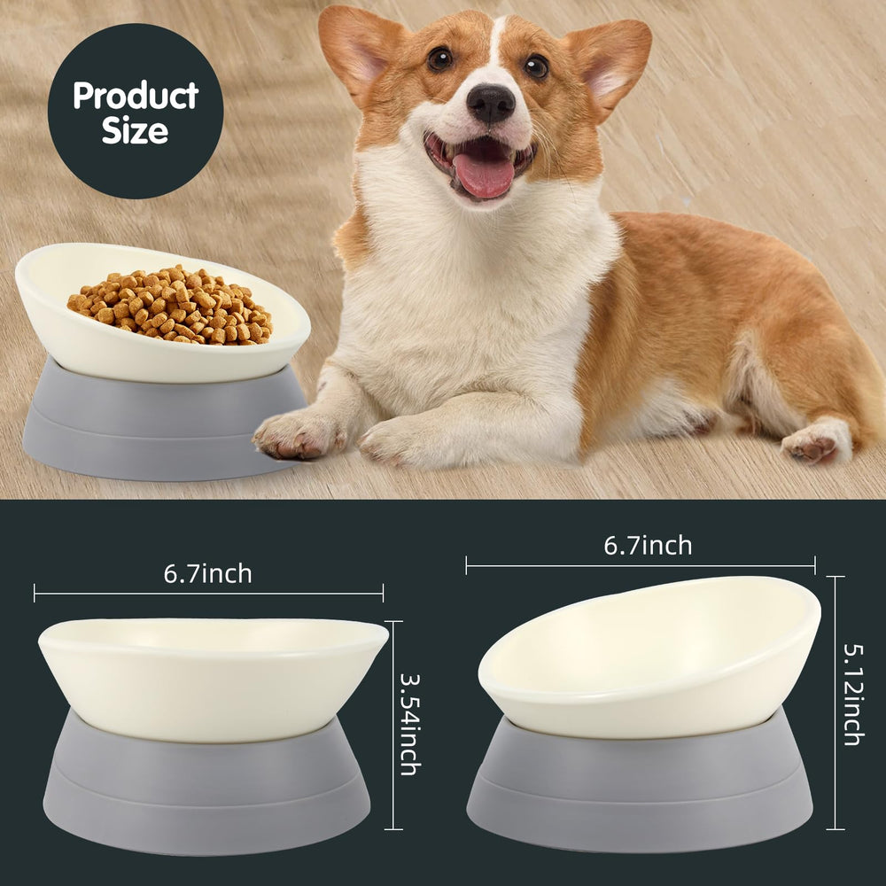 JWPC Bulldog Bowl two-part design offers easy cleaning and flexible use.