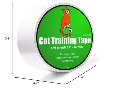 JXSELECT invisible double-sided tape guarding carpet and couch scratching.