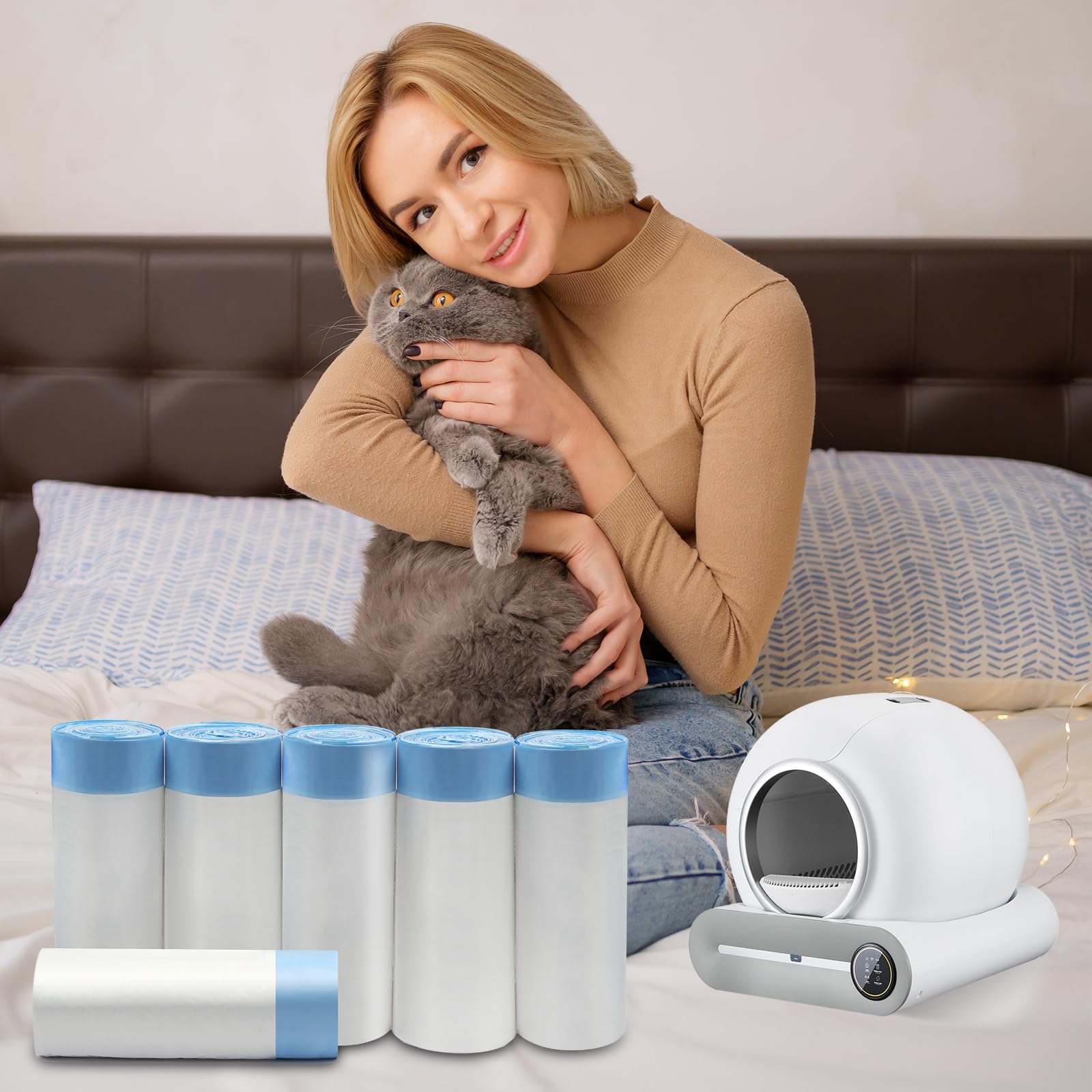 Jynsrou compatible with automatic litter boxes for reliable waste containment.