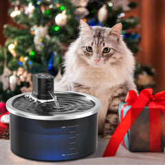 Jzla Pro water flow close-up highlighting continuous hydration for pets