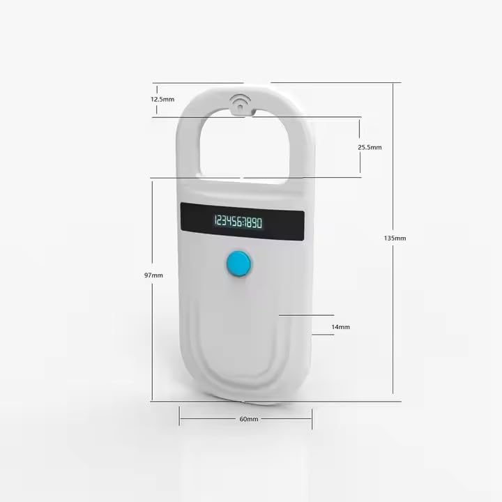 JZLHGOFYTD large storage capacity saves up to 20,000 tag records