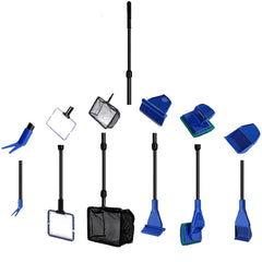 JZMYXA aquarium cleaning set nets for quick debris removal