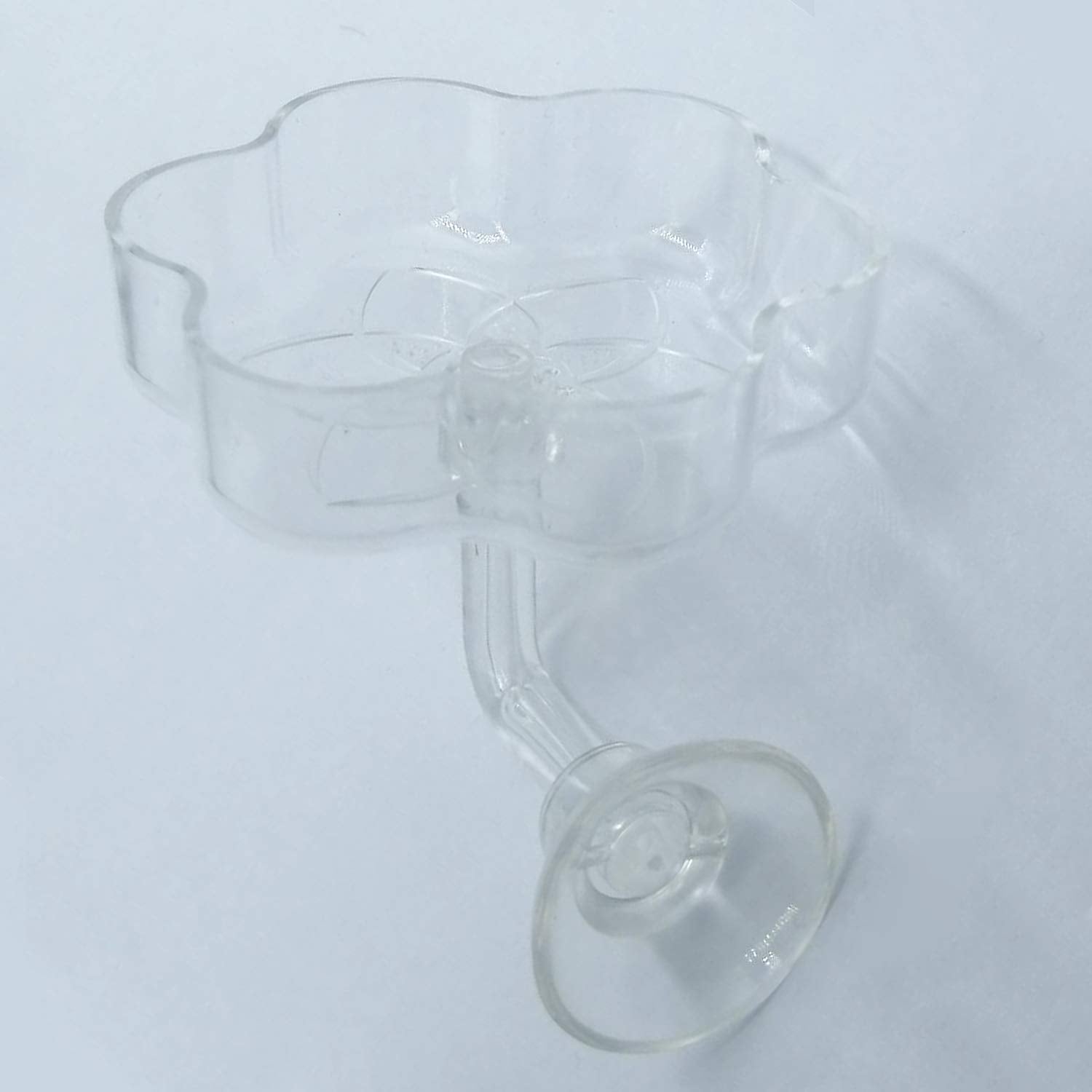 JZMYXA durable acrylic feeder dish is easy to clean after meals