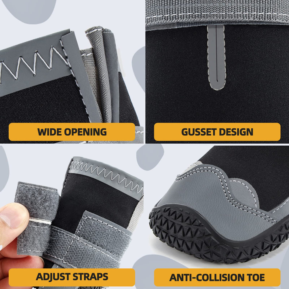 JZXOIVA new-friend dog paw shoes helping dog adapt to boots