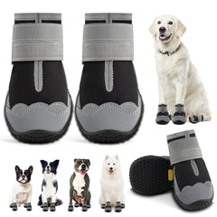 JZXOIVA size-6 dog shoes show breathable fabric for comfortable paws